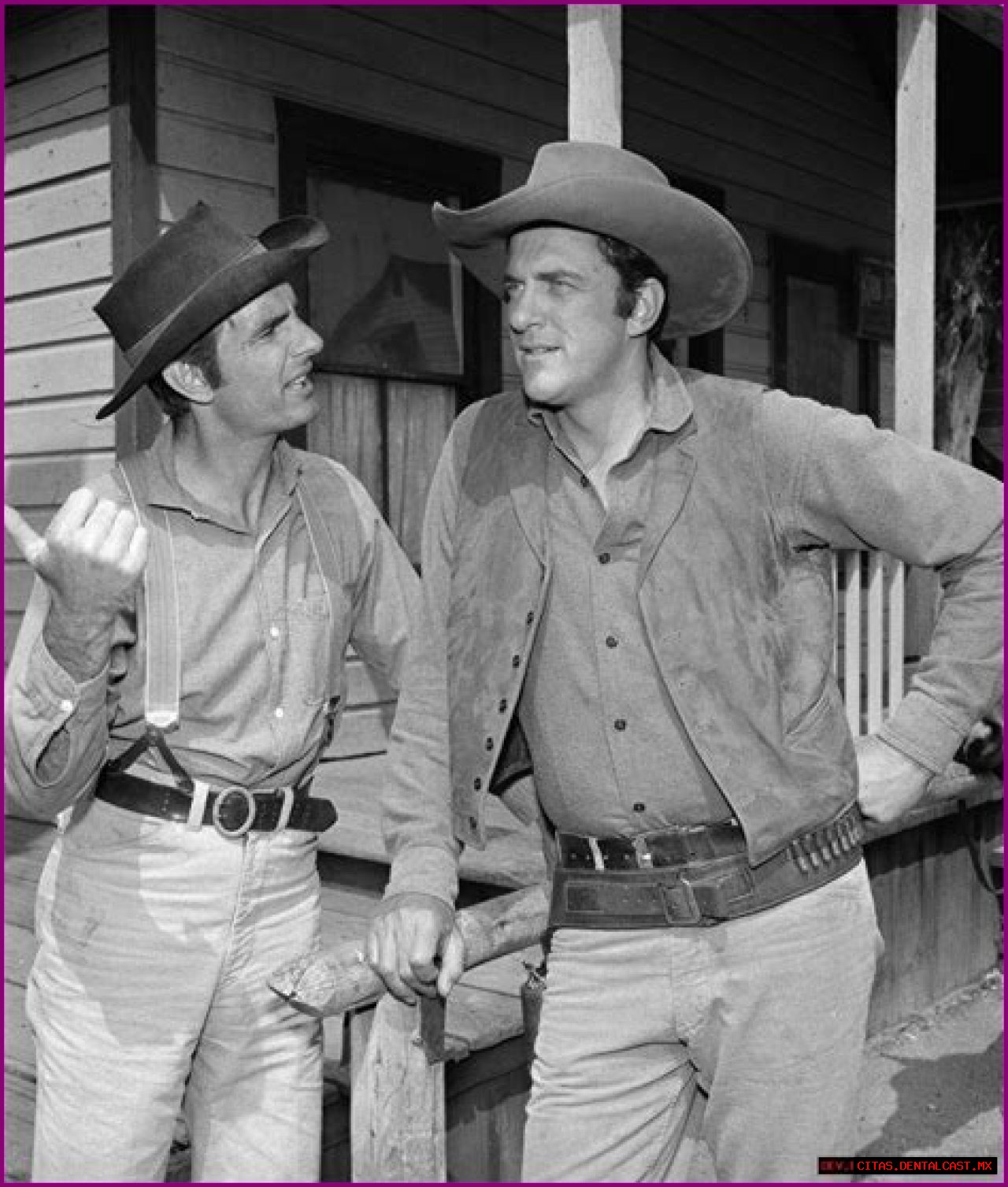 Did James Arness and Dennis Weaver get along?